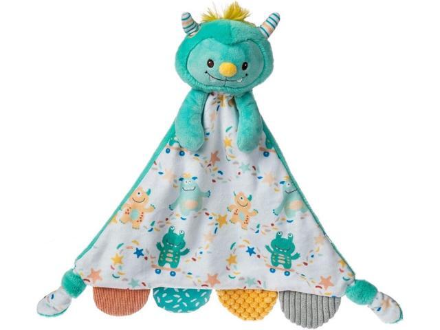 Mary Meyer Activity Blanket Plush Soft Snuggle Toy, 12-Inches, Mookie Monster