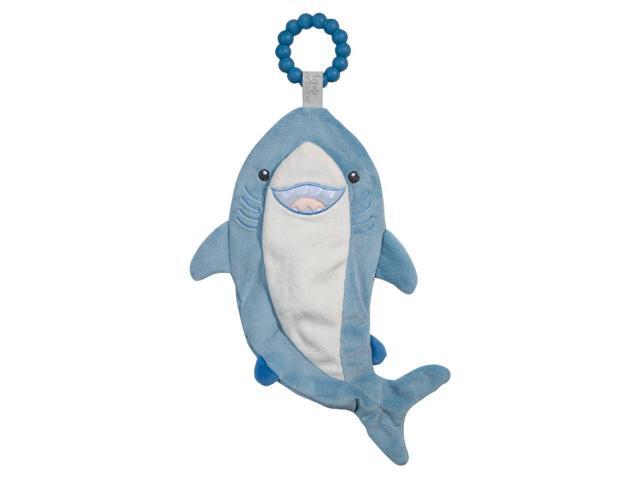 Douglas Jetty Shark Teether Plush Stuffed Animal Toy, 10.5'