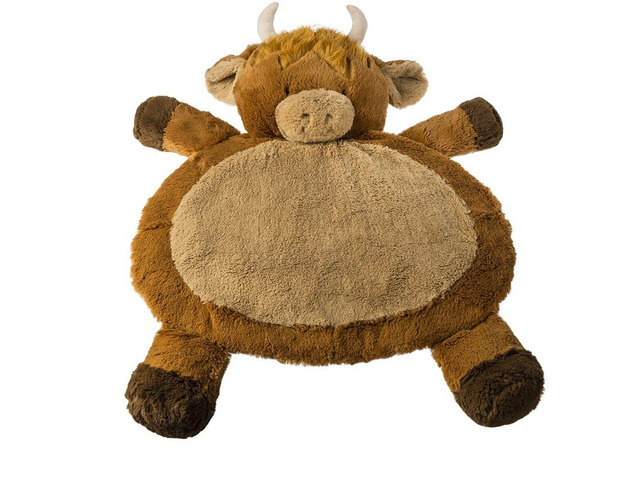 Mary Meyer Taggies Bestever Baby Mat, Hetty Highland Cow
