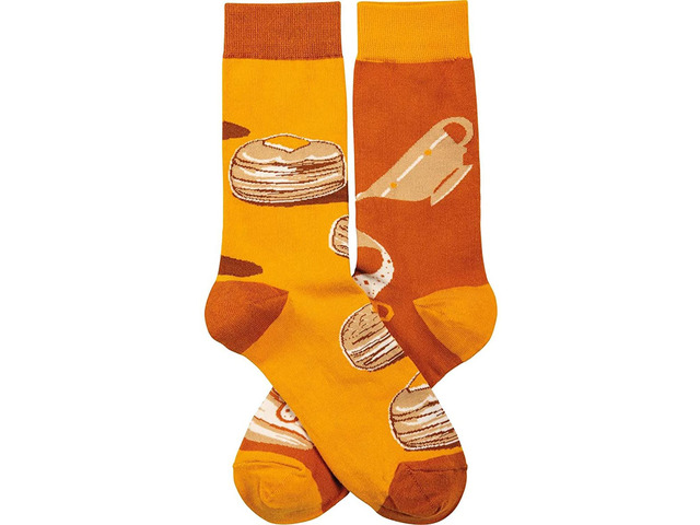 Primitives by Kathy 113067 Biscuits and Gravy Socks