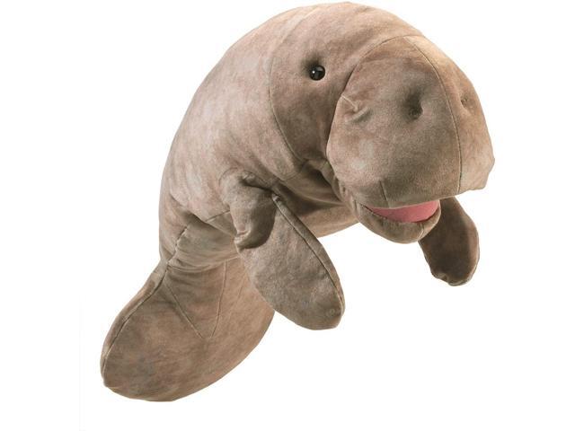 Folkmanis Manatee Hand Puppet, Gray, 20'
