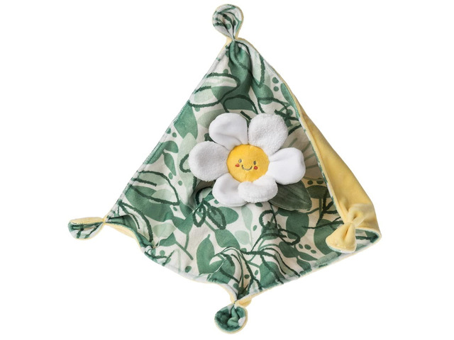 Mary Meyer Sweet Soothie Security Blanket, 10 x 10-inches, Daisy