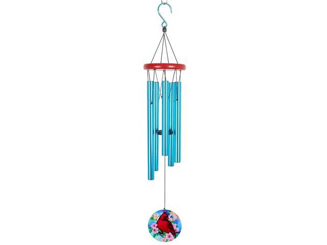 Spoontiques 13925 Cardinal Wind Chime, Blue