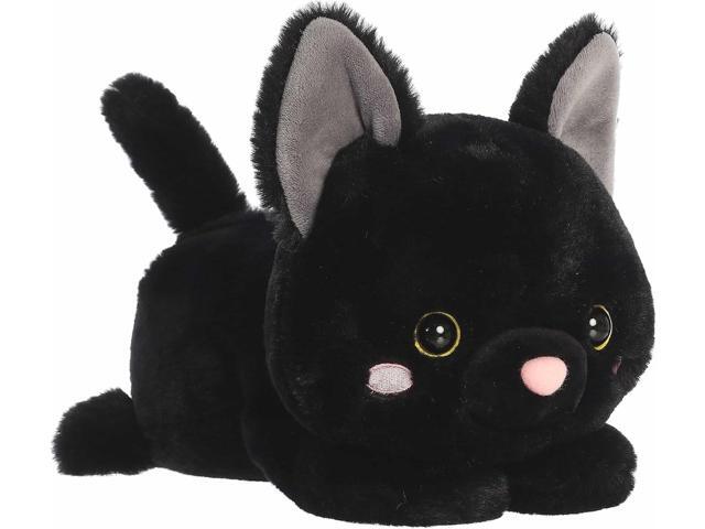 Aurora Spooky Too Cute Bella Black Cat Stuffed Animal, 9.5 in