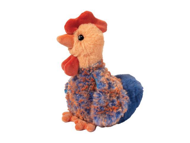 Chantillie Soft Blue Lace Hen Mini Plush Stuffed Animal Toy, 7 Inch