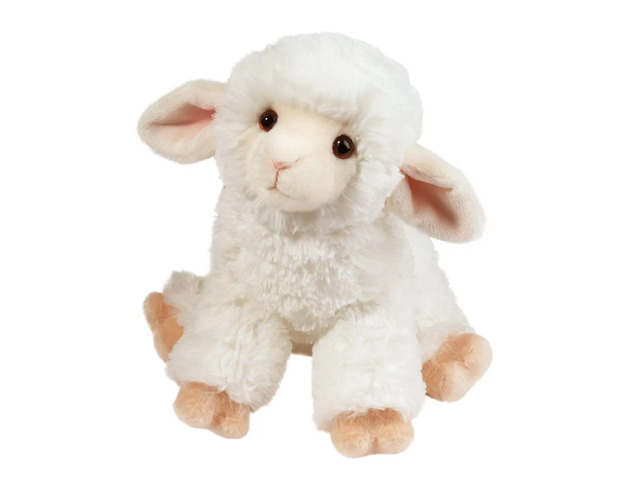 Douglas Dollie Soft Lamb Plush Stuffed Animal, 9.5' sitting