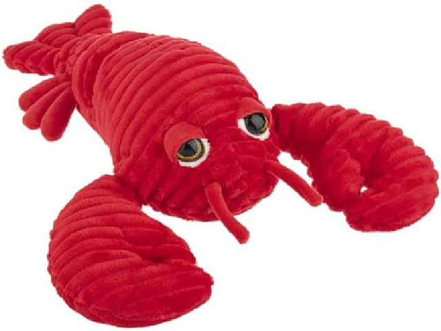 Ganz Ribbles Red Lobster Corduroy Plush Stuffed Animal Toy, 13'