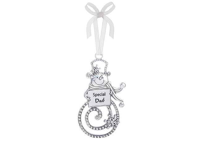 Ganz Ornament - Special Dad - Silver
