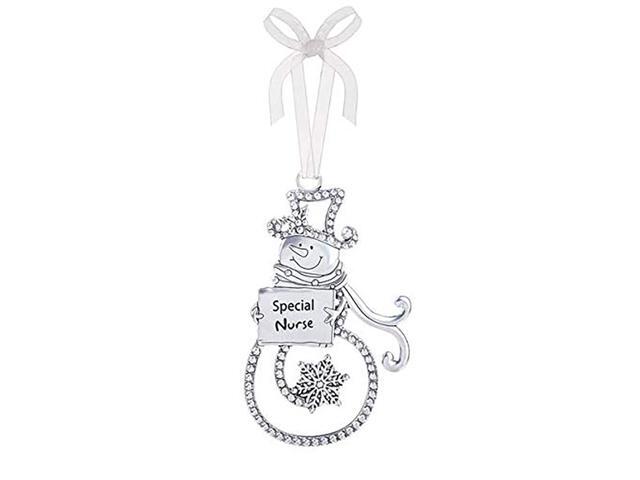 Ganz Ornament - Special Nurse - Silver