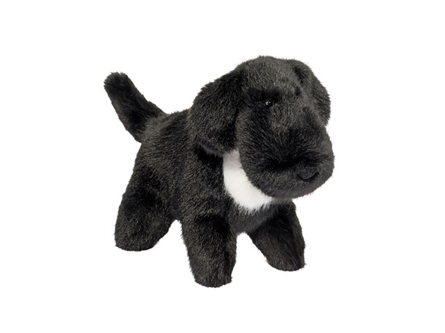 Douglas Toys Linda Black Lab Mix Muzzle Plush Stuffed Animal Toy, 6' long