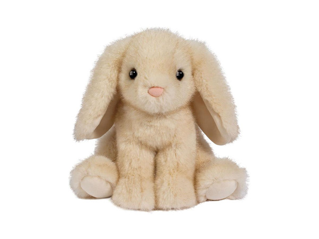 Douglas Toys Robbie Cream Tipped Bunny Stuffed Animal Toy, 8'