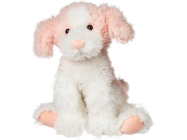 Mary Meyer FabFuzz Stuffed Animal Soft Toy, 16-Inches, Hannah Puppy Pink