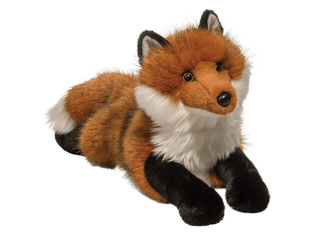 Douglas Plush Fletcher Red Fox Stuffed Animal, 19'