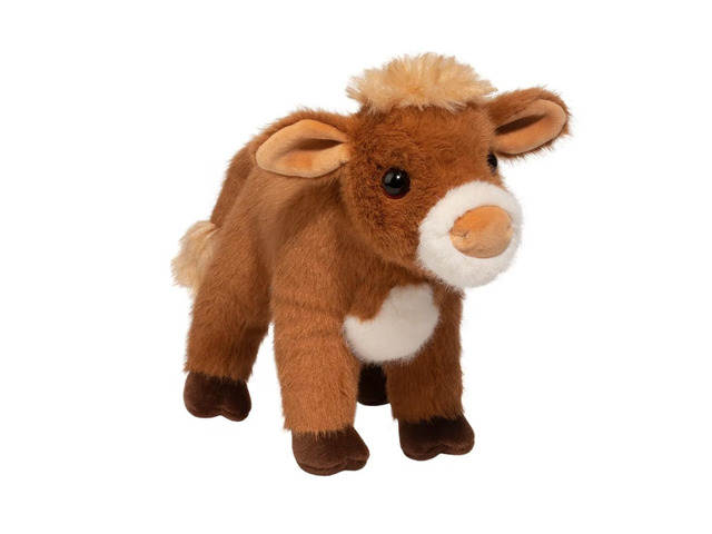 Douglas Belle Jersey Cow Cuddly Farm Barnyard Animal Plush Stuffed Animal, 11'