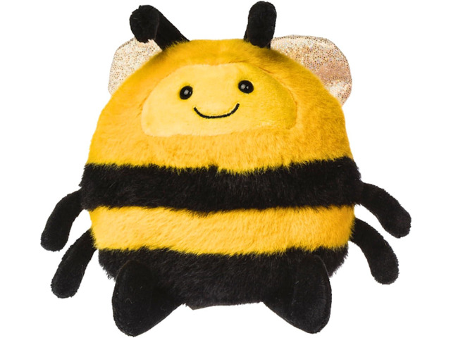 Mary Meyer Stuffed Animal Rolly Birds Small Plush Soft Toy, 5-Inches, Bumble Bee