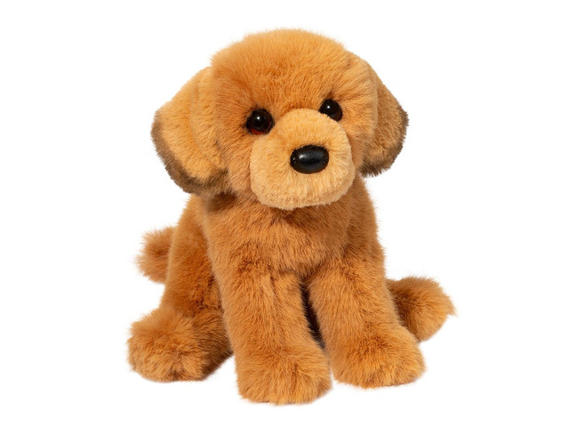 Douglas Toys August Golden Retriever Plush Stuffed Animal Toy, 9' sitting