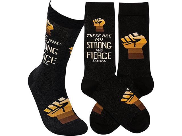 Primitives by Kathy 113099 These are My Strong and Fierce Socks