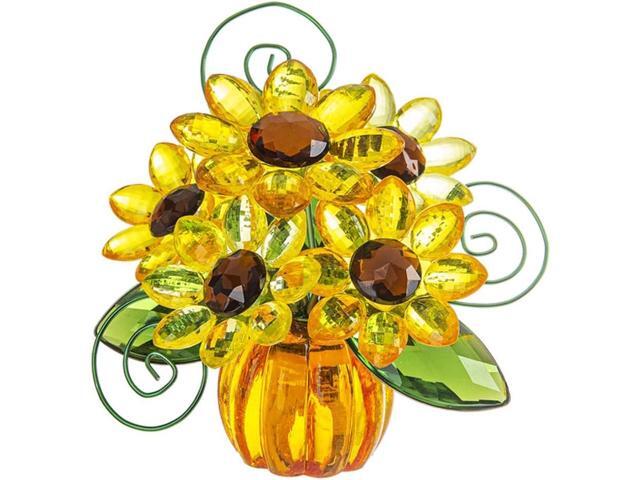 Ganz ACRYF-89 Posy Pot[TM] Sunflower Pumpkin, 4'