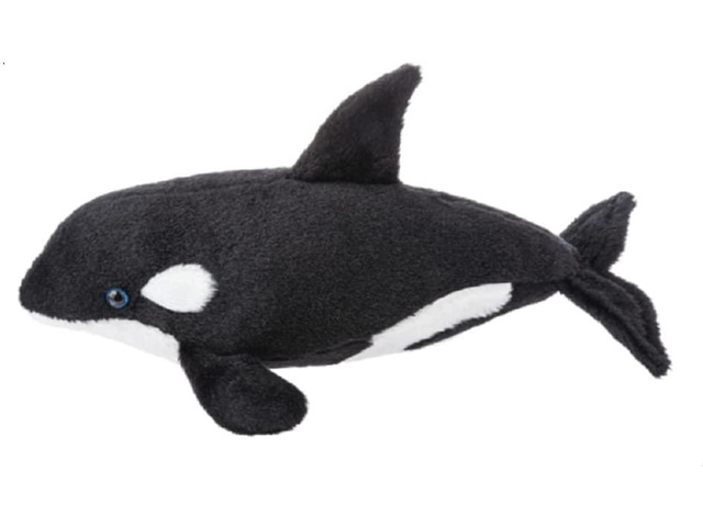 Ganz Heritage H14981 Seaside Orca Whale, Black, 13-inch Length