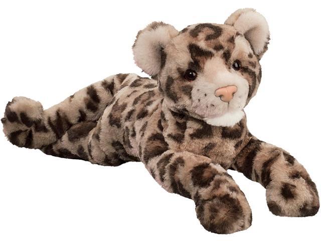 Douglas Saffron Leopard Cub Plush Stuffed Animal, 20'