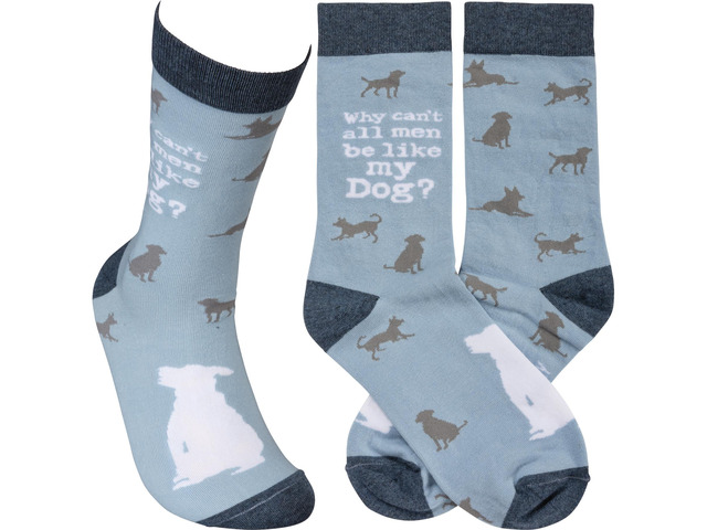 Primitives by Kathy Socks - Why Can't All Men Be Like My Dog