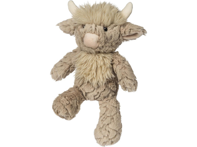 Mary Meyer Putty Nursery Stuffed Animal Soft Toy, 11-Inches, Brown Highland Cow