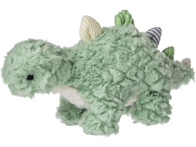 Mary Meyer Putty Nursery Stuffed Animal, 11', Mint Green Stegosaurus Dinosaur