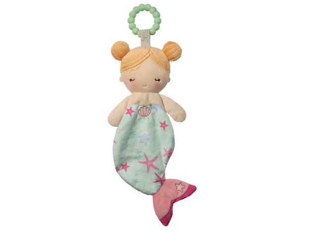 Douglas Mermaid Teether Plush Stuffed Animal Toy, 10'