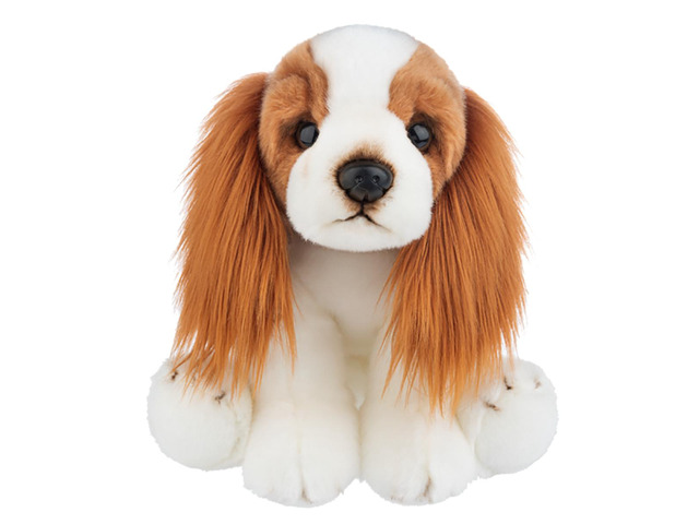 Ganz H15215 Heritage Collection King Charles Spaniel Plush Stuffed Toy, 12-inch