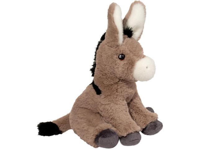 Jackie Donkey Plush Stuffed Animal Toy, 11 inches