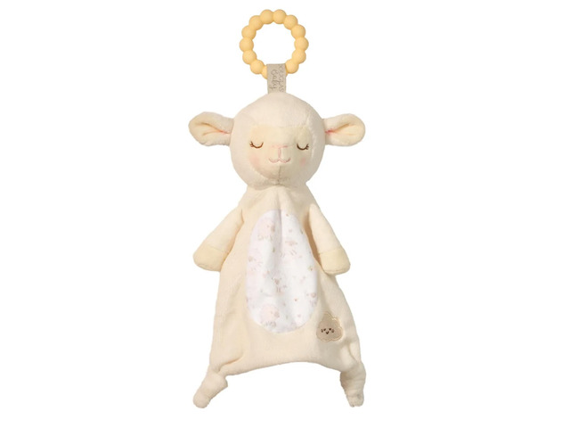 Douglas Lennox Lamb Teether Plush Stuffed Animal Toy, 10'