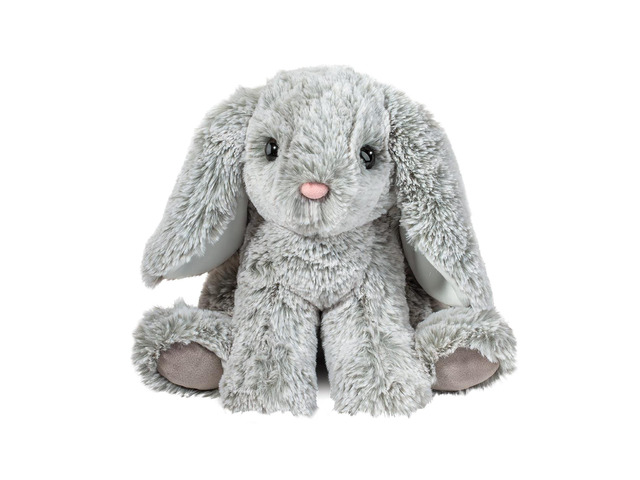 Douglas Stormie Soft Gray Bunny Softie Plush Stuffed Animal, 8'