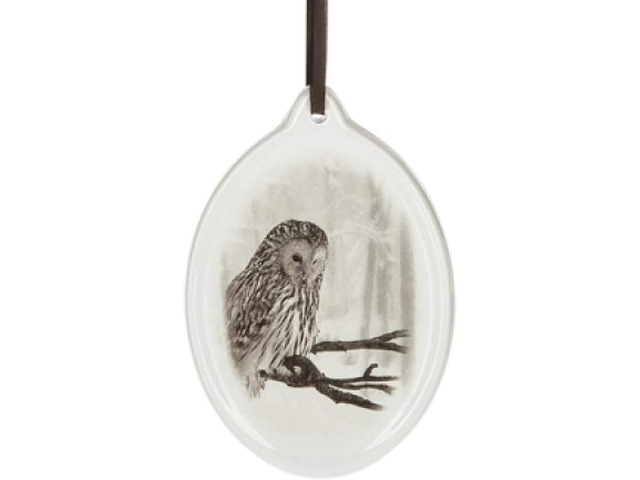 Ganz Owl Animal Hanging Christmas/Everyday Ornament, 5' Dolomite