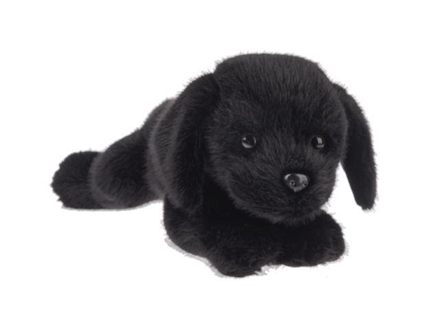Hands on Ganz Biscuit Dog Black Labrador Lab Dog Plush Stuffed Animal Toy, 14'