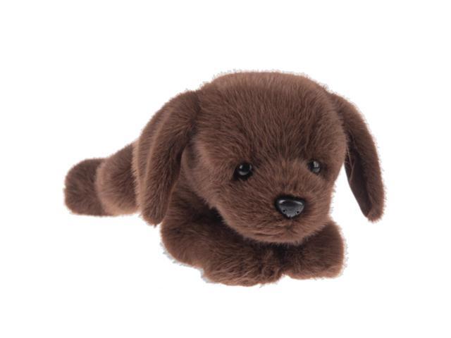Hands on Ganz Biscuit Dog Chocolate Labrador Dog Plush Stuffed Animal Toy, 14'