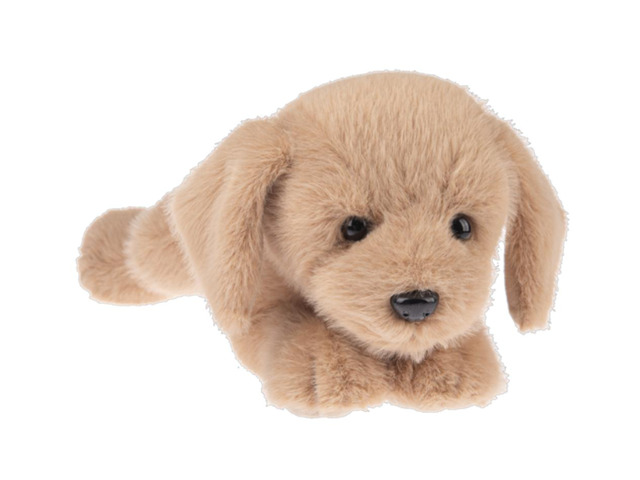Hands on Ganz Biscuit Dog Yellow Labrador Lab Dog Plush Stuffed Animal Toy, 14'