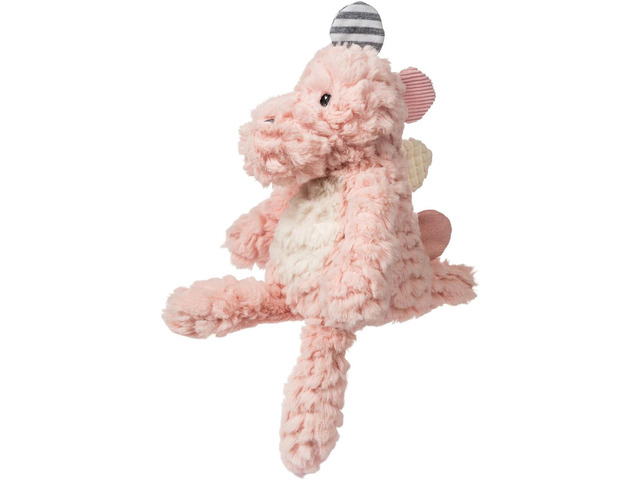 Mary Meyer Putty Nursery Stuffed Animal Soft Toy, 11', Blush Pink Stegosaurus