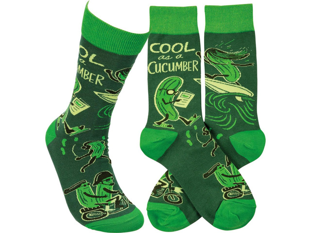 Primitives by Kathy 113084 Cool as a Cucumber Socks
