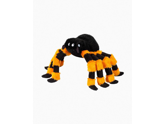 Douglas Harry Halloween Spider Orange and Black Plush Stuffed Animal Toy, 13'
