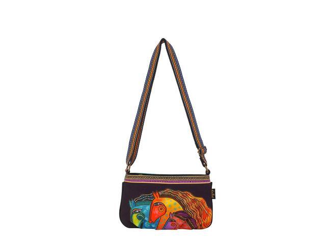 Laurel Burch Tres Caballos Horses Crossbody Bag, 7