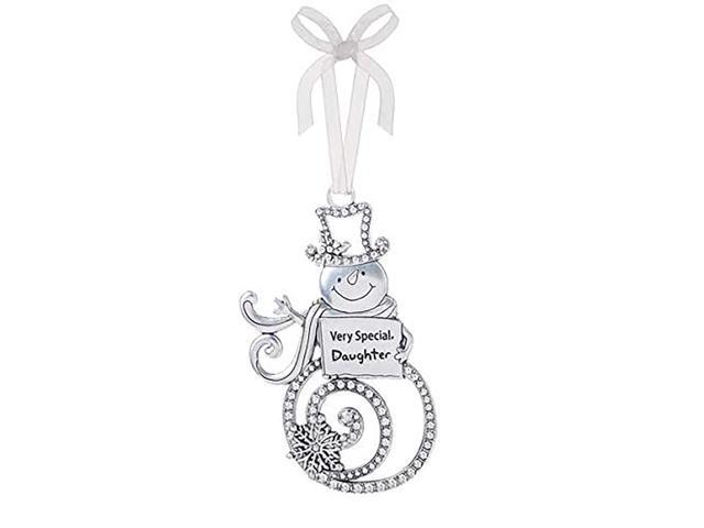 Ganz Ornament - Very Special Daughter - Silver