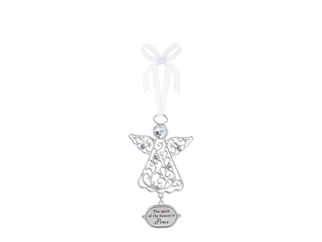 Ganz Hanging Ornament - Spirit Of Season Is Peace