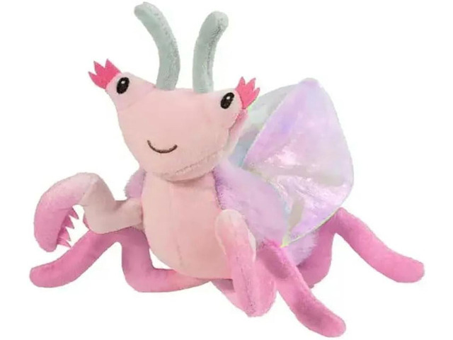 Douglas Ophelia Orchid Mantis Pink Purple Stuffed Animal Toy, 8'