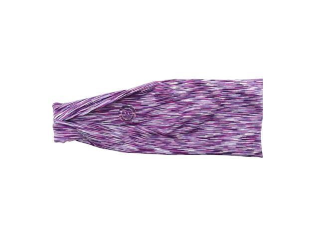 Calla Button Headband for Comfortable Wearing of Face Masks - Purple
