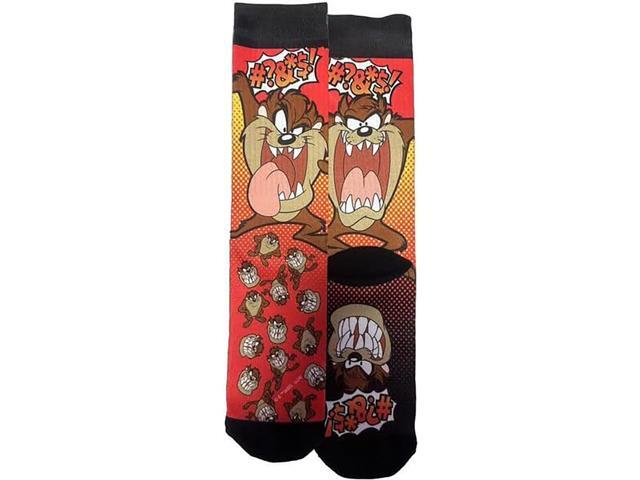 Spoontiques Spoontiques Taz Crew Socks - SHOE SIZE (5-10 Men) (7-12 women)
