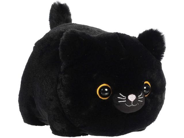 Aurora Adorable Spudsters Bella Black Cat Plush Stuffed Animal Toy, 10'
