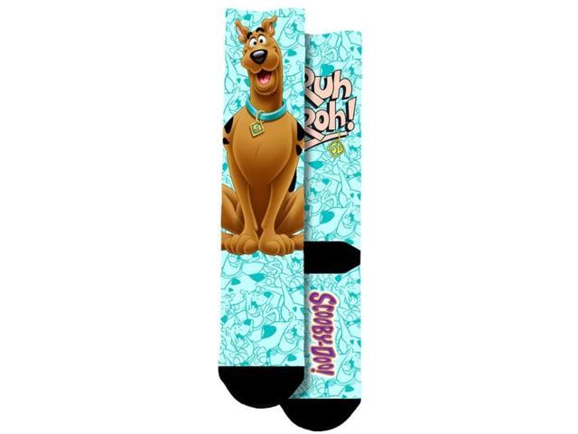 Spoontiques Scooby Doo Crew Socks - SHOE SIZE (5-10 Men) (7-12 women)