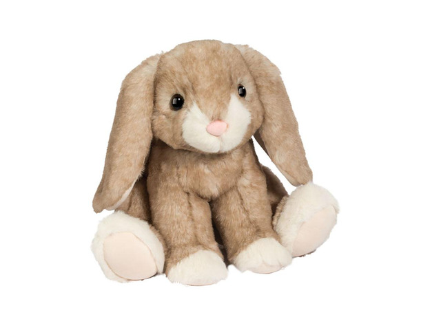 Douglas Toy Artie Mini Bunny Soft Plush Animal, Natural Tan w White Feet, 6 in