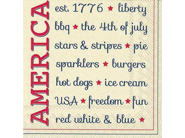 Boston International America Cocktail Napkin