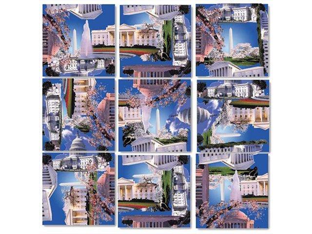 B Dazzle Washington DC Scramble Squares 9 Piece Puzzle